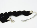Choker náhrdelník - velká srdíčka