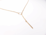Řetízkový choker náhrdelník