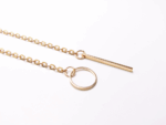 Řetízkový choker náhrdelník