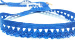 Elegantní modrý choker